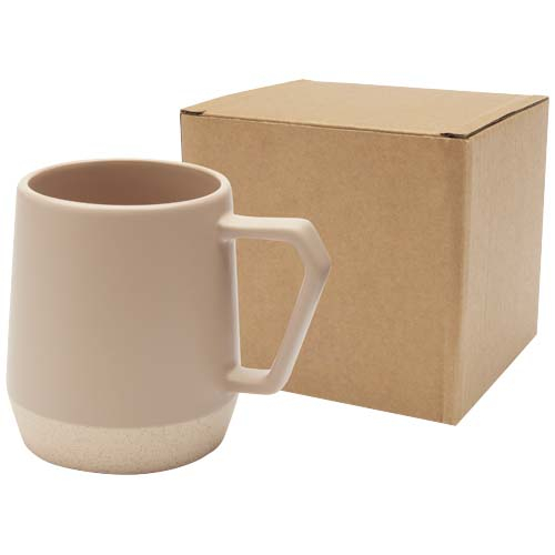 Mug promotionnel mat 300ml céramique Dolce Flocons d’avoine